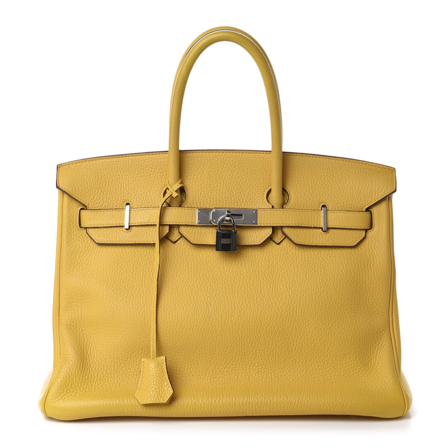 Hermes Taurillon Clemence Birkin 35 Soleil 1 of 24