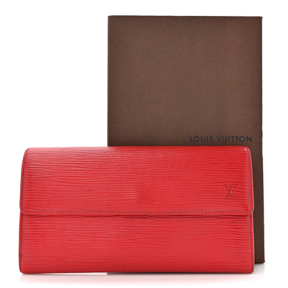 Louis Vuitton Epi Sarah Wallet Red 21 of 21