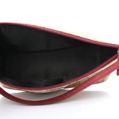 Gucci Monogram Boat Pochette Red 5 of 8