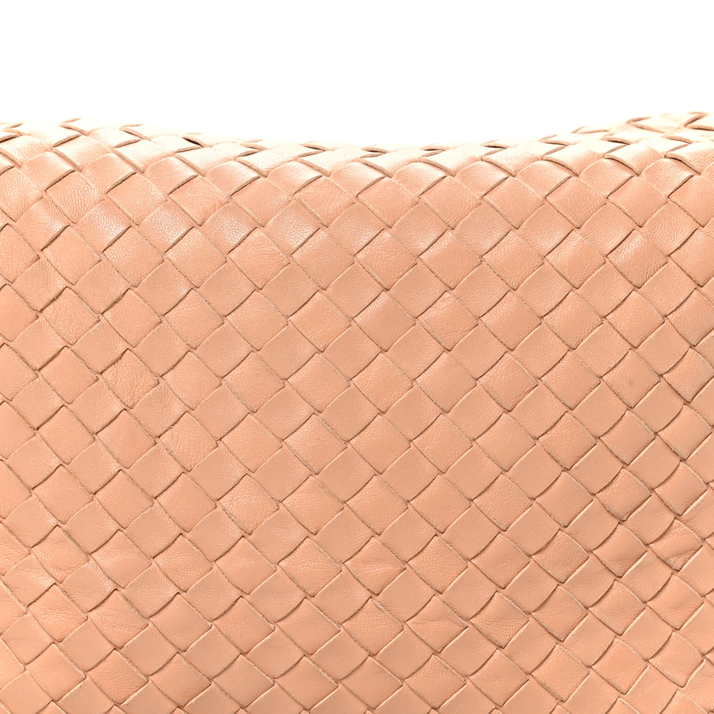 Nappa Intrecciato Small Shoulder Bag Beige