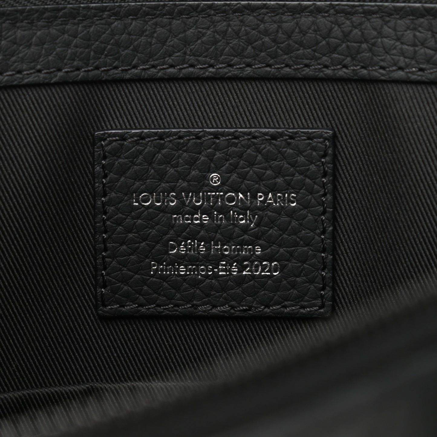 Taurillon Monogram Sac Plat Messenger Black
