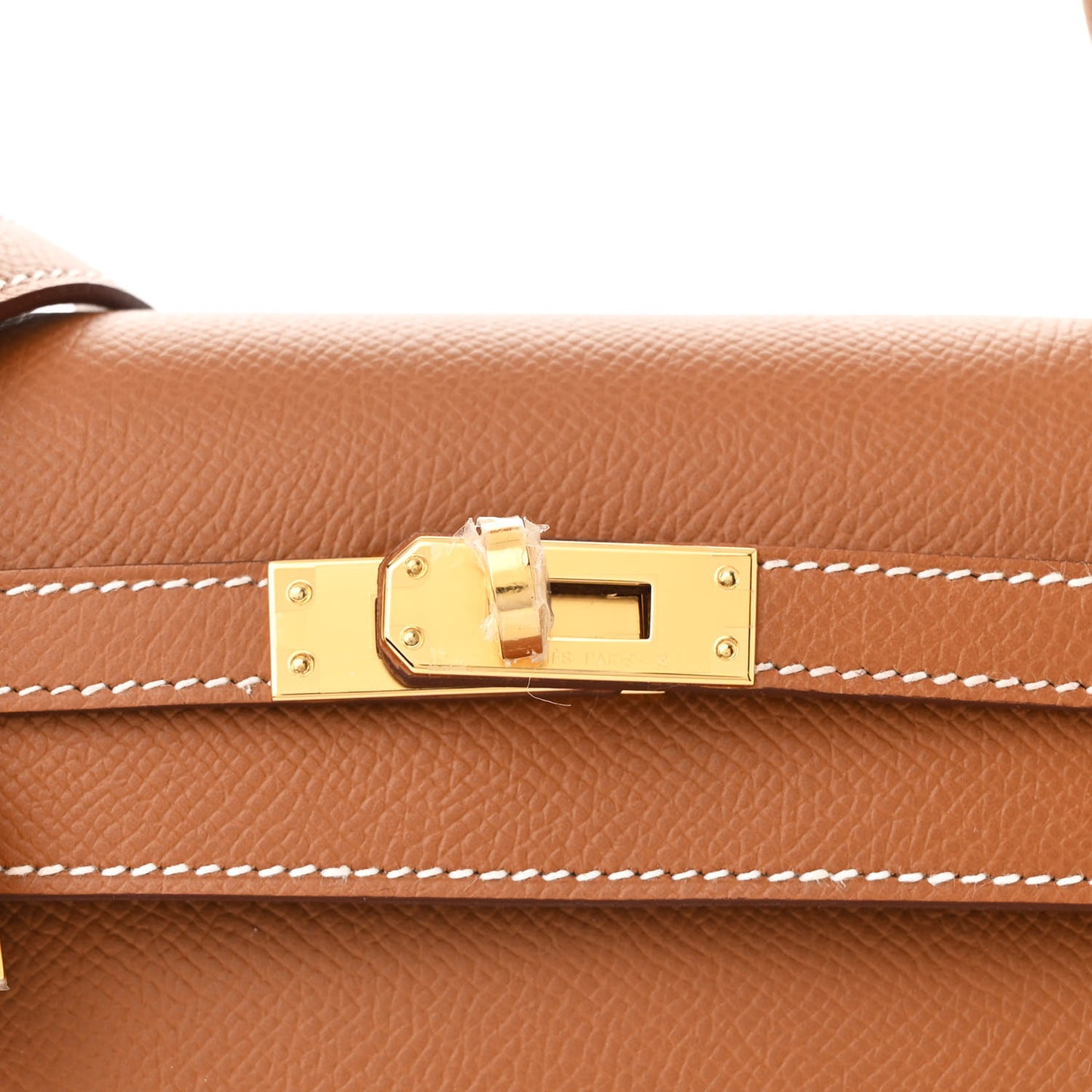 Epsom Kelly Sellier 25 Gold