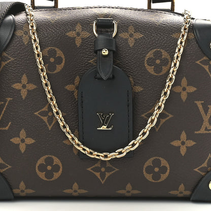 Louis Vuitton Monogram Petite Malle Souple Black 8 of 11