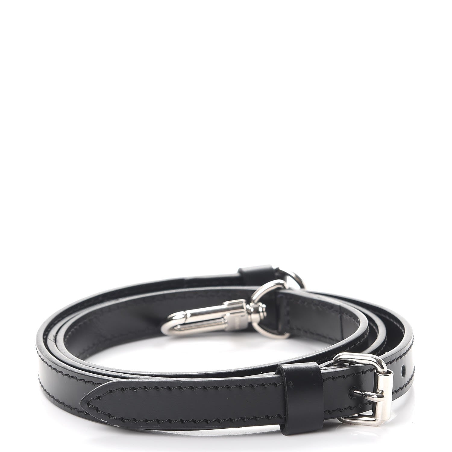 Louis Vuitton Epi Adjustable Shoulder Strap 16MM Black 2 of 7