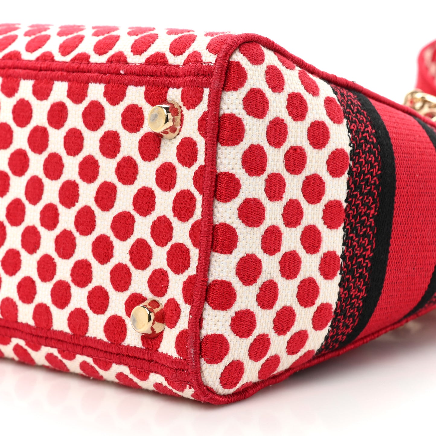 Canvas Medium DiorAmour Dots Lady D-Lite Red