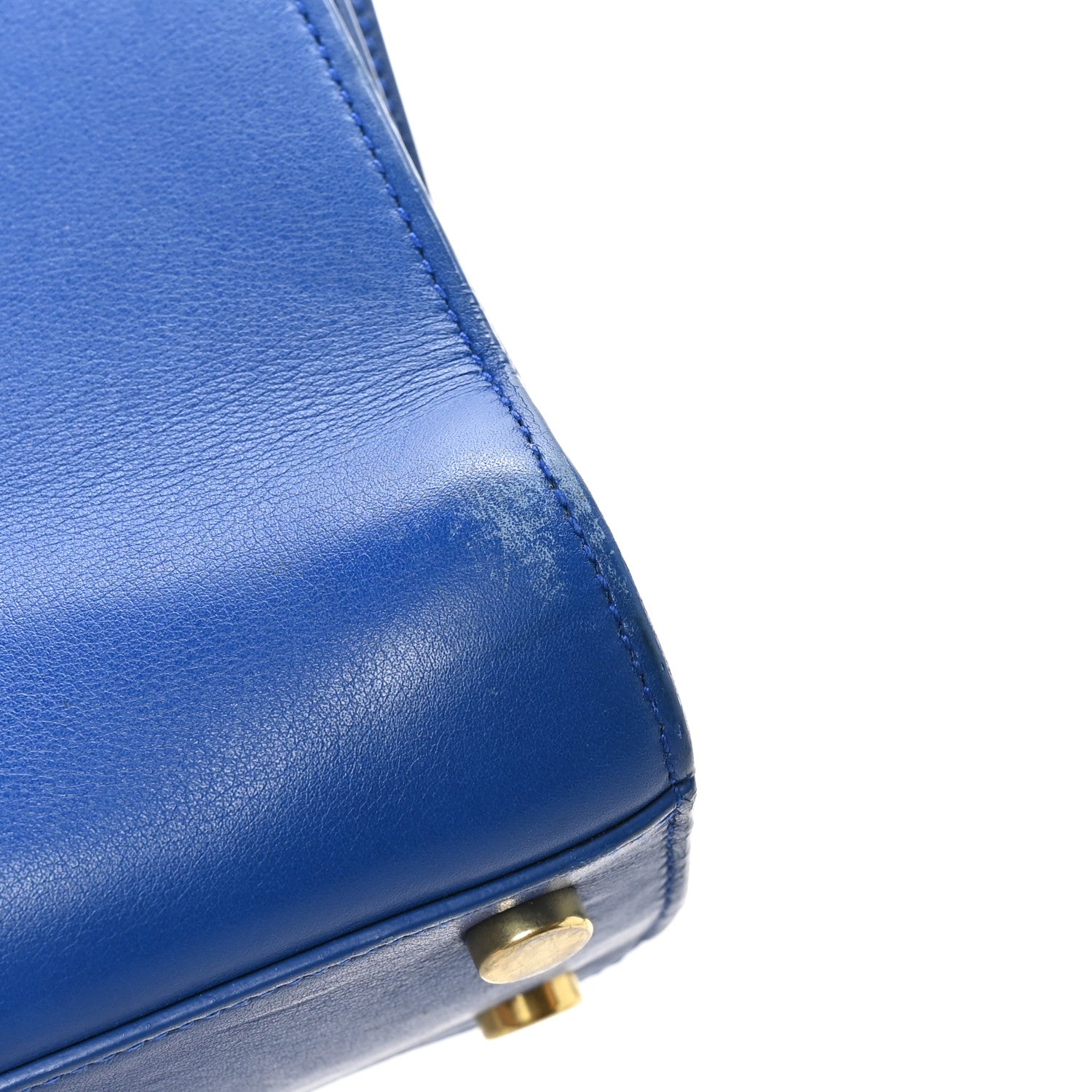 Saint Laurent Calfskin Nano Sac De Jour Royal Blue 10 of 10