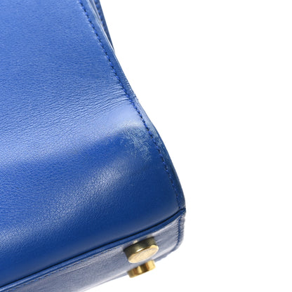 Saint Laurent Calfskin Nano Sac De Jour Royal Blue 10 of 10