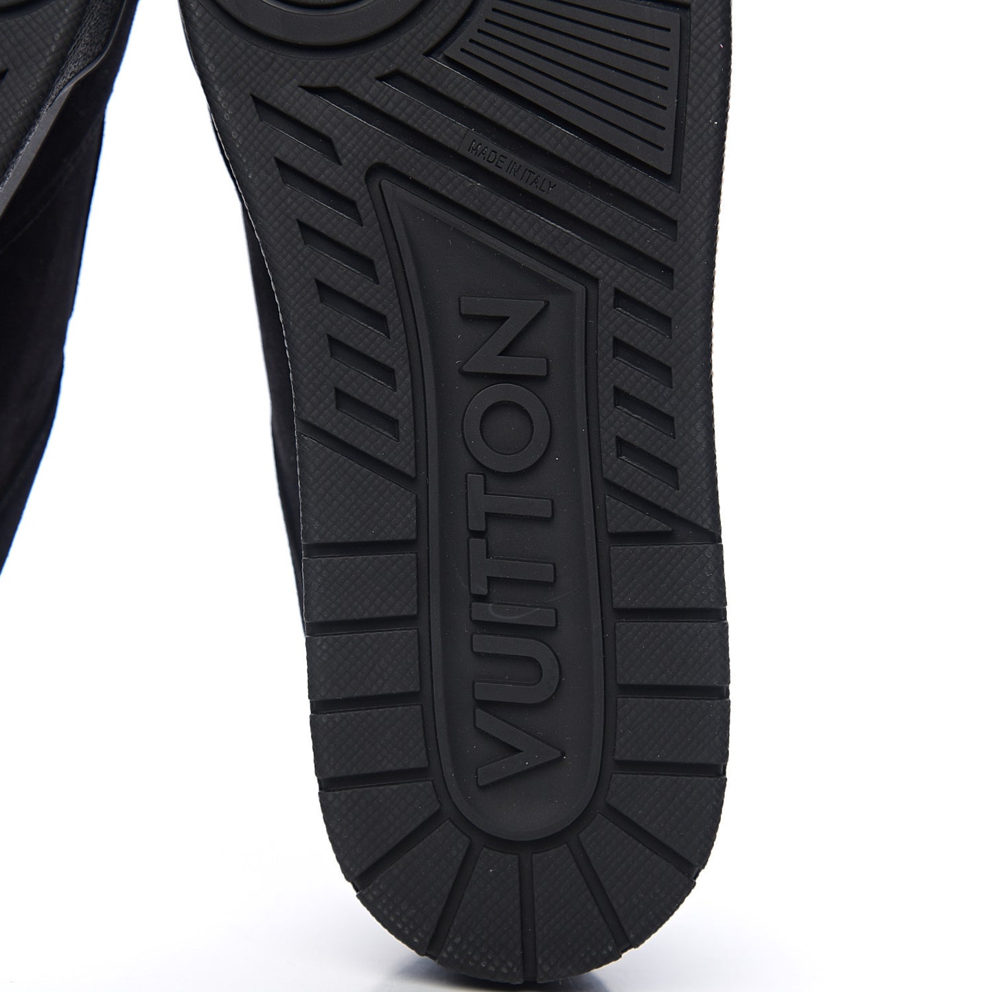 Suede Uniform Sneakers 9.5 Black