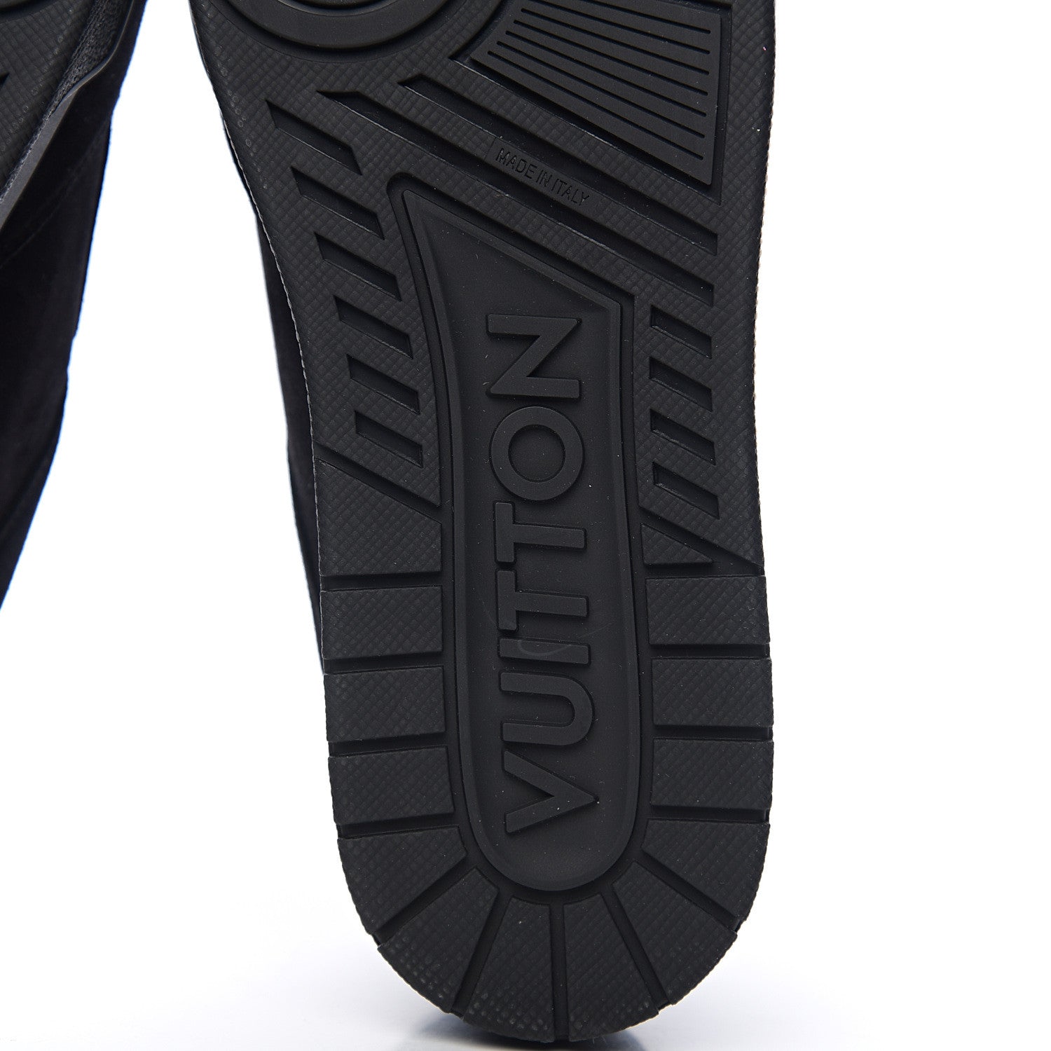 Louis Vuitton Suede Uniform Sneakers 9.5 Black 6 of 6