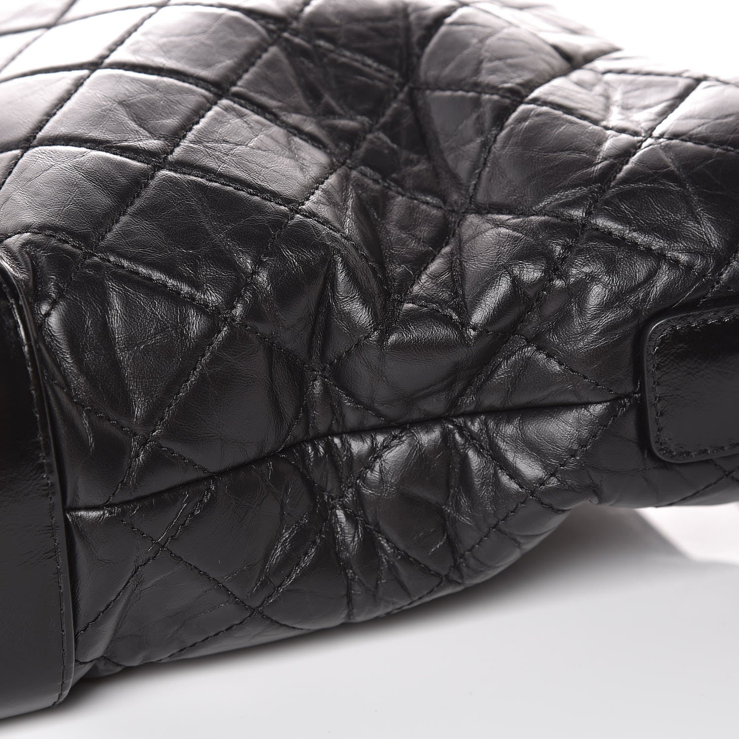 Chanel Aged Calfskin Quilted Large Gabrielle Hobo Black 11 of 18