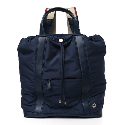 Loro Piana Nylon Voyager Wind Storm Backpack Navy 2 of 10