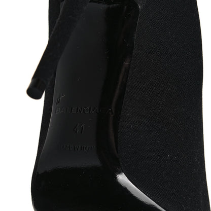 Balenciaga Spandex Pointed Toe Knife Thigh High Boots 41 Black 6 of 6