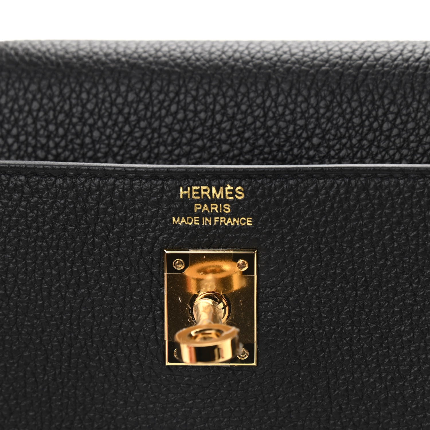 Hermes Togo Kelly Retourne 25 Black 6 of 11
