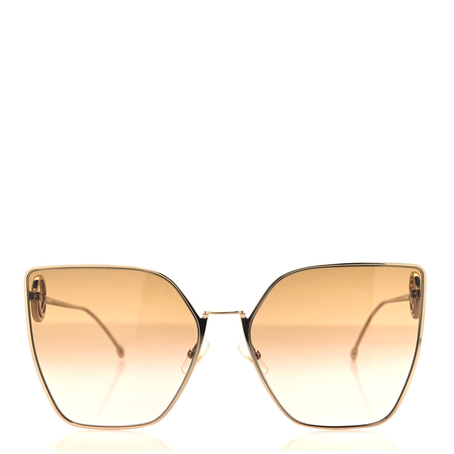 Metal F is Fendi Sunglasses FF 0323/S Gold