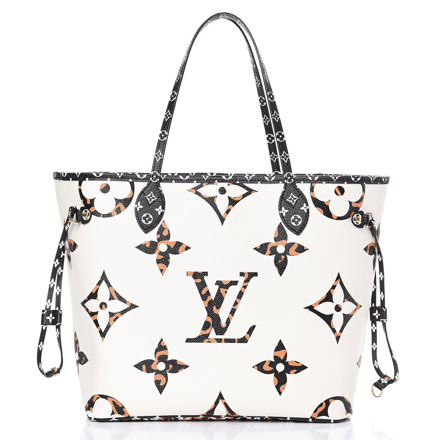 Monogram Giant Jungle Neverfull MM Ivory