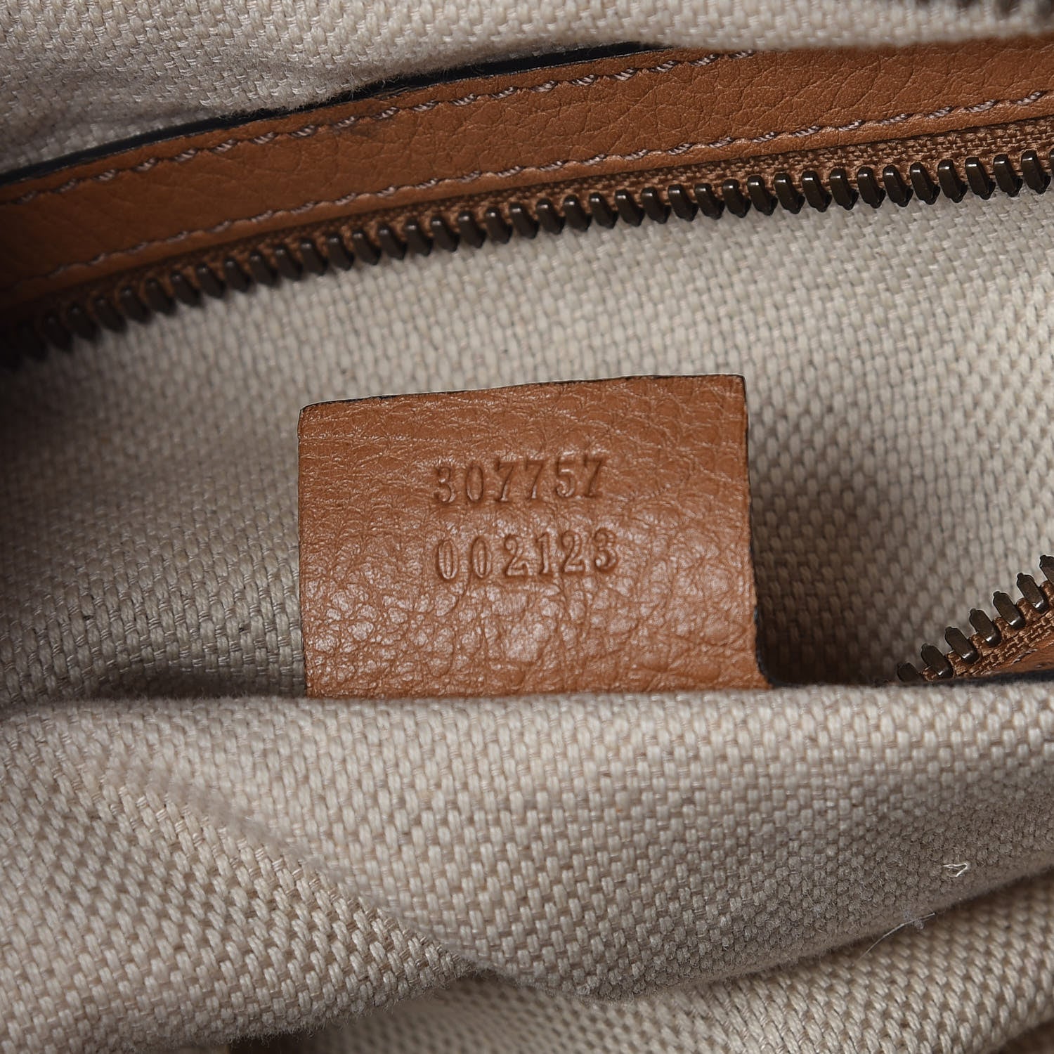 Gucci GG Monogram Web Large Rania Top Handle Bag Sand 7 of 12