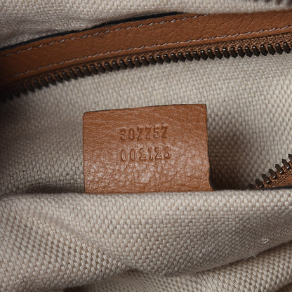 Gucci GG Monogram Web Large Rania Top Handle Bag Sand 7 of 12