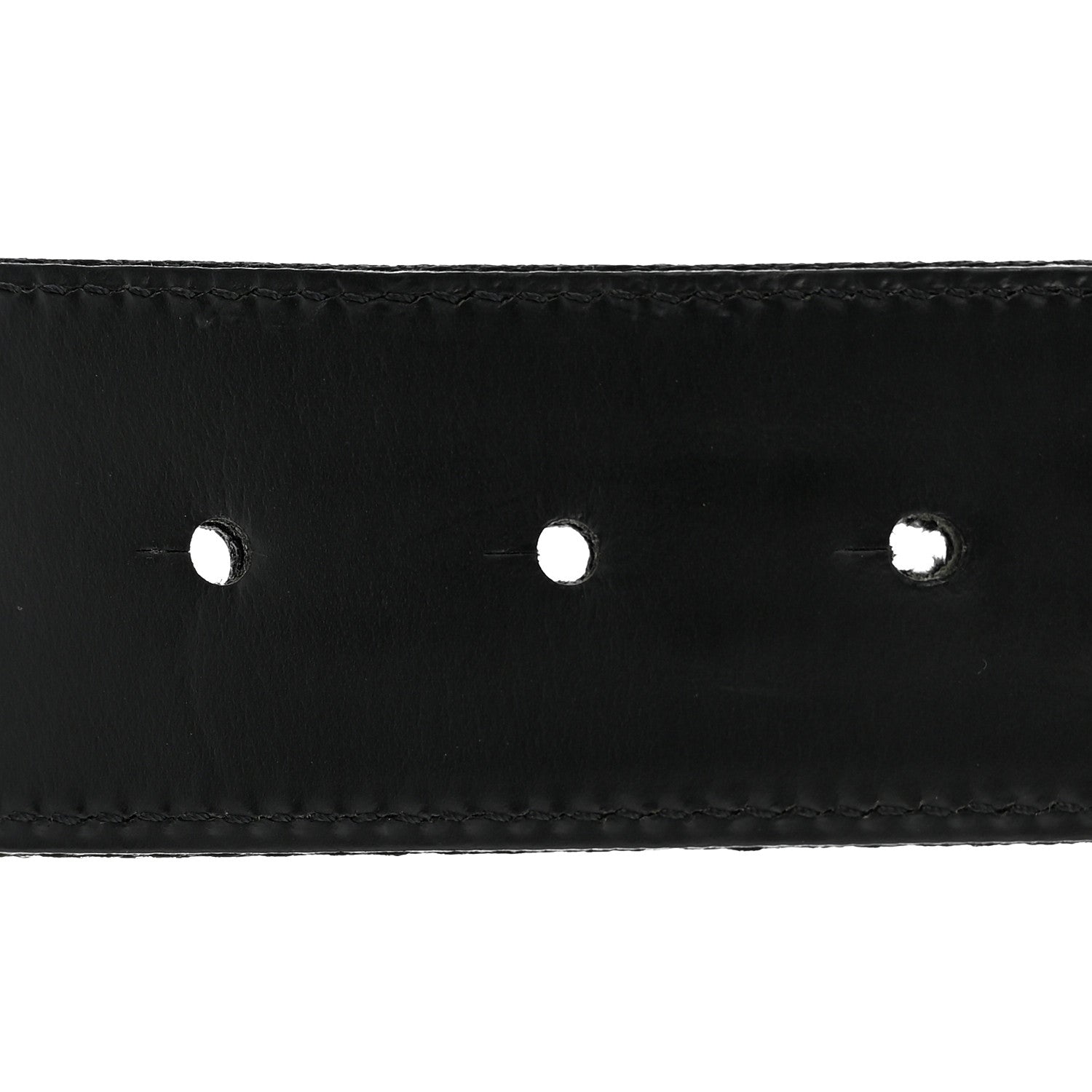 Versace Calfskin Canvas La Medusa Belt 95 38 Black 6 of 6