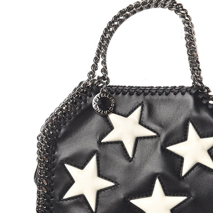 Stella McCartney Alter Nappa Embossed Tiny Star Falabella Tote Black 9 of 9