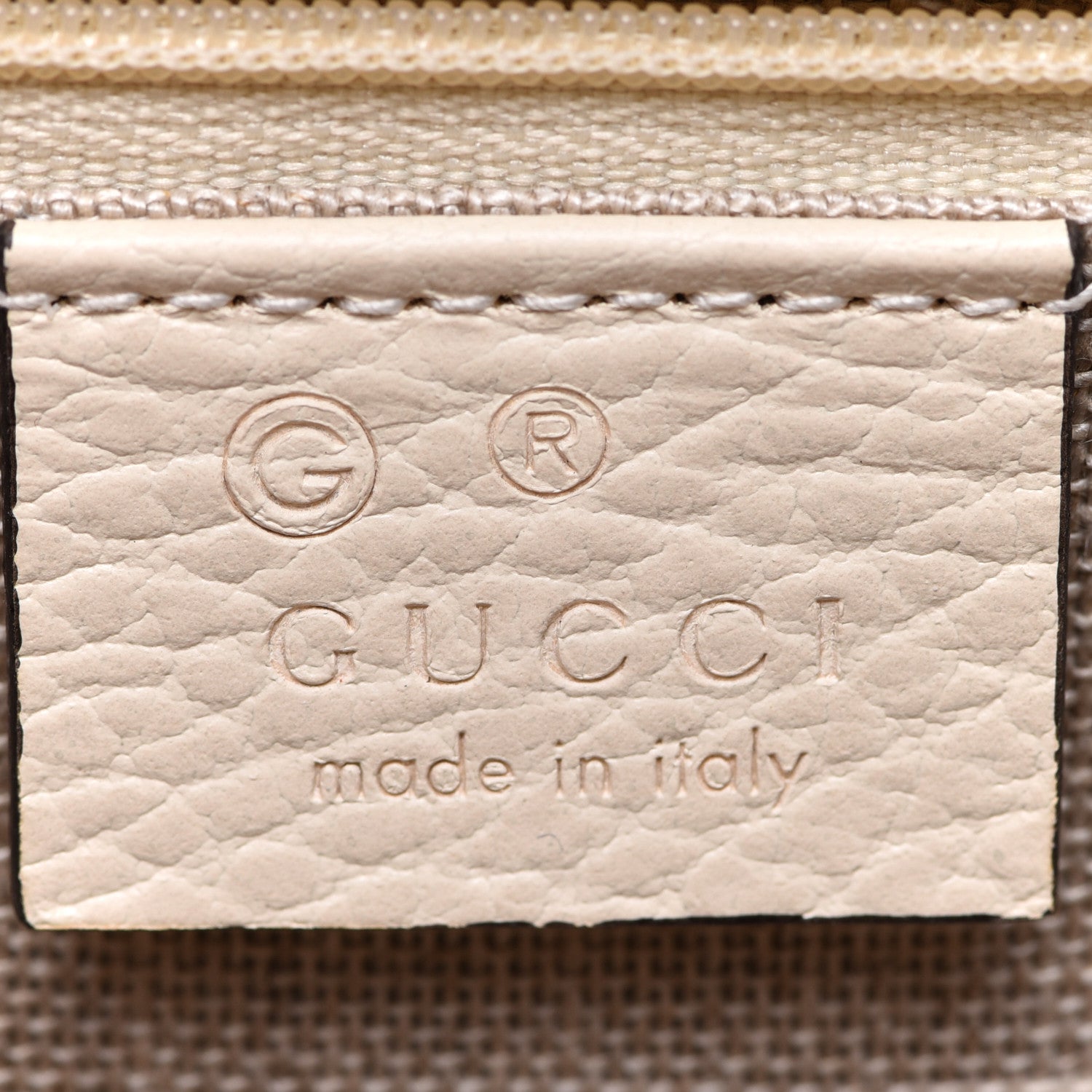 Gucci Dollar Calfskin Interlocking G Shoulder Bag Ivoire 6 of 11