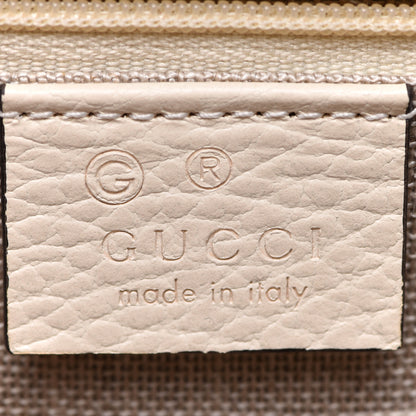 Gucci Dollar Calfskin Interlocking G Shoulder Bag Ivoire 6 of 11