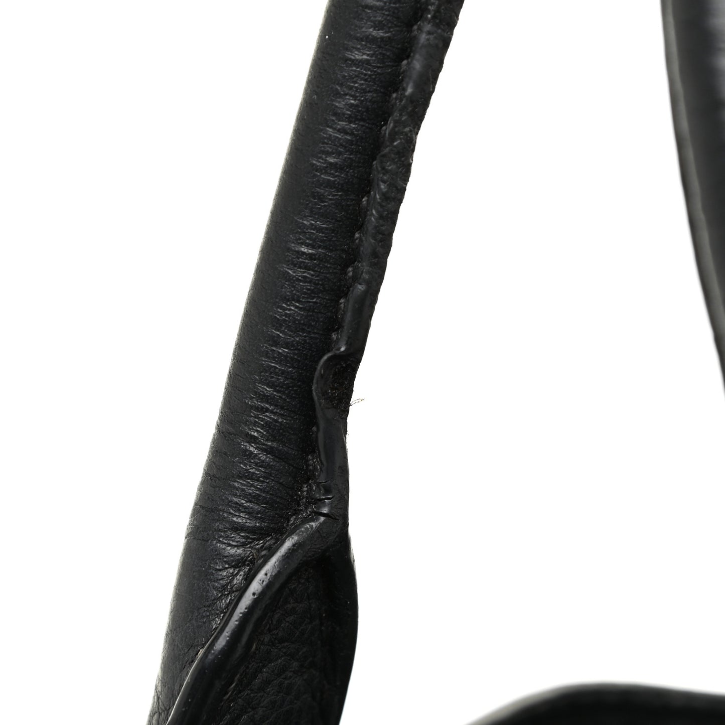 Vitello Daino Shopping Satchel Black