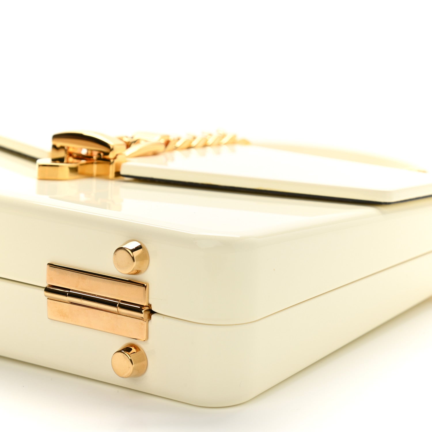 Gucci Plexiglass Mini Sylvie 1969 Top Handle Bag Ivory 11 of 12