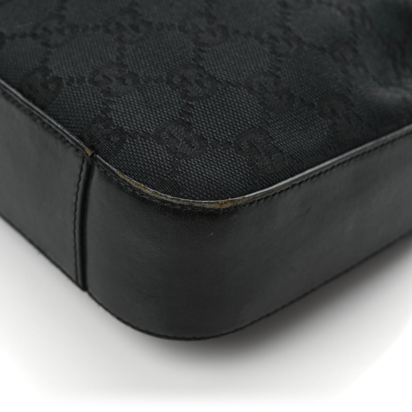 Monogram GG Clasp Hobo Black