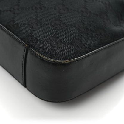 Gucci Monogram GG Clasp Hobo Black 11 of 13
