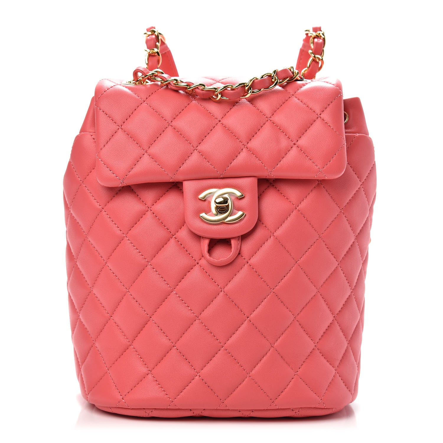 Chanel Lambskin Quilted Mini Urban Spirit Backpack Pink 1 of 9