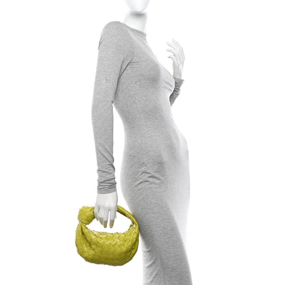 Bottega Veneta Nappa Intrecciato Mini Jodie Kiwi 2 of 10