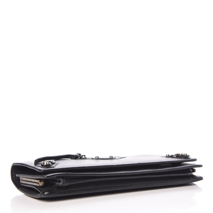 Balenciaga Calfskin Classic Hardware City Long Clutch Black 4 of 9
