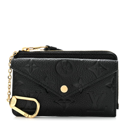Louis Vuitton Empreinte Recto Verso Card Holder Black 1 of 6