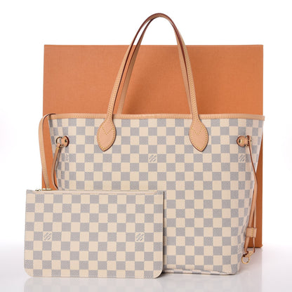 Louis Vuitton Damier Azur Neo Neverfull MM 9 of 9