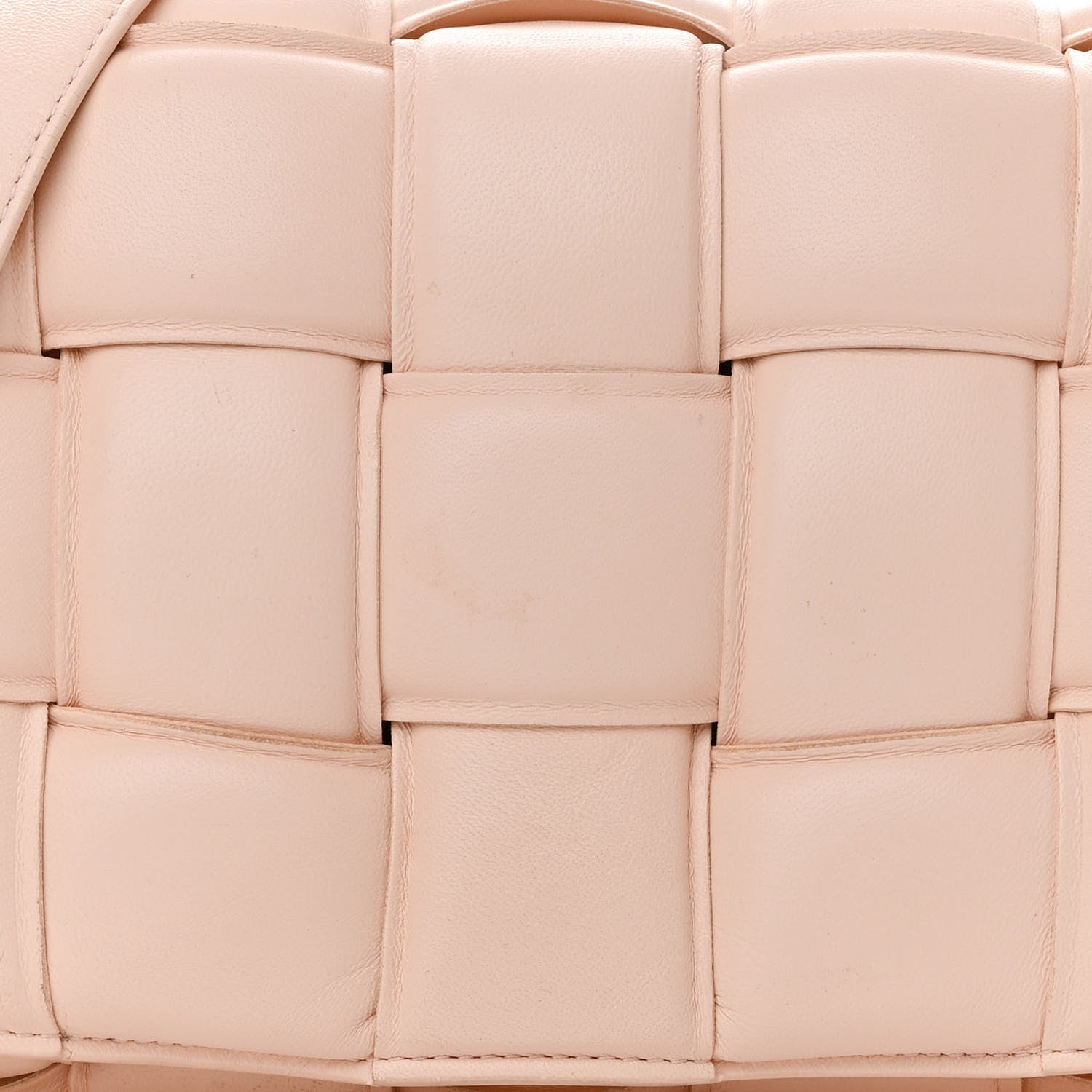 Bottega Veneta Nappa Maxi Intreccio Padded Cassette Crossbody Bag Melon Washed 8 of 15