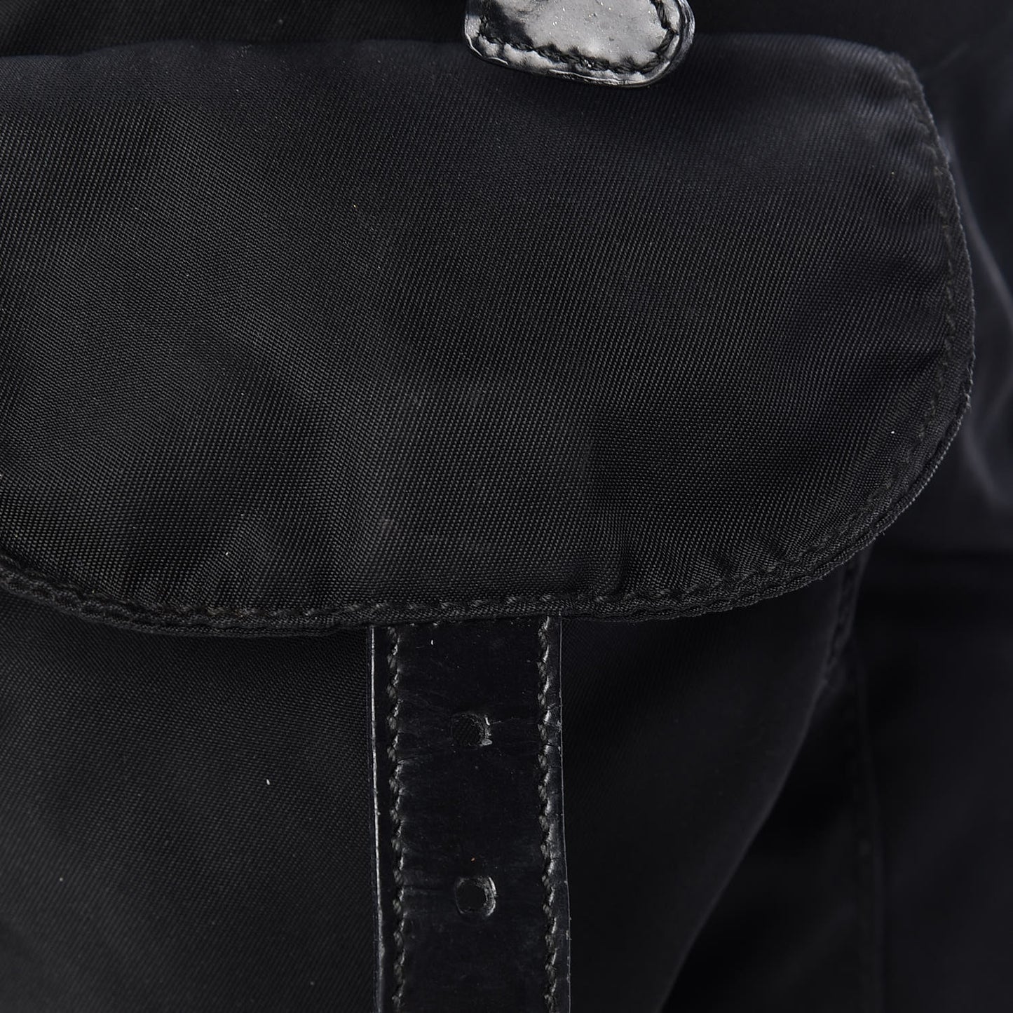Tessuto Nylon Vela Small Backpack Black