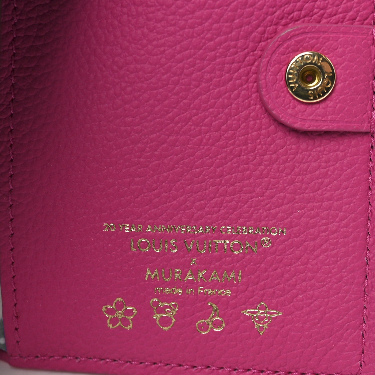 Louis Vuitton LV X TM Empreinte Monogram Lisa Wallet Kawaii Pink 6 of 7