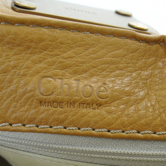 Chloe Leather Paddington Satchel Tan 8 of 9