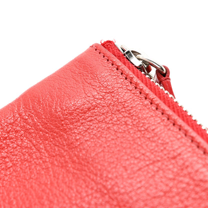 Celine Goatskin Small Trio Crossbody Bag Alizarin 13 of 15