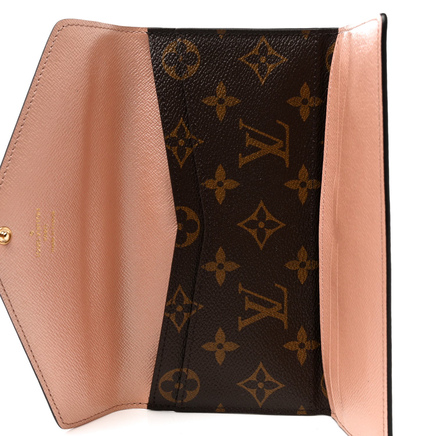Louis Vuitton Monogram Josephine Wallet Rose Nacre 6 of 11