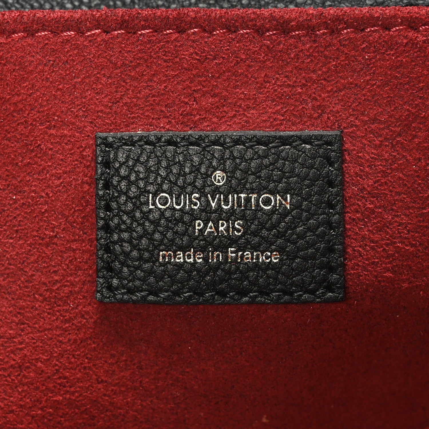 Louis Vuitton Empreinte Monogram Giant Pochette Metis Black Beige 6 of 9