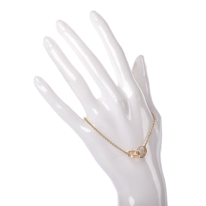 Cartier 18K Yellow Gold Interlocking LOVE Bracelet 2 of 7