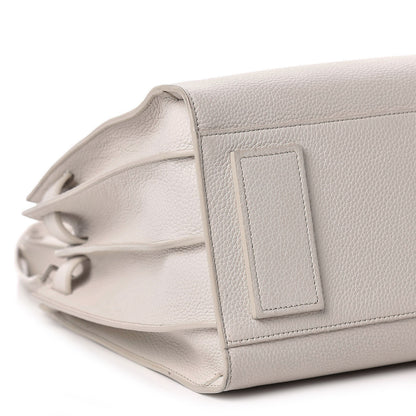 Saint Laurent Grained Calfskin Small Supple Sac De Jour Souris 8 of 13