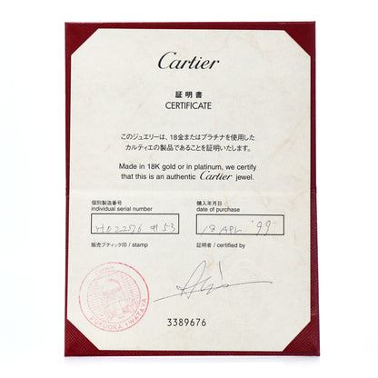 Cartier 18K White Gold 5.5mm LOVE Ring 53 6.25 5 of 5