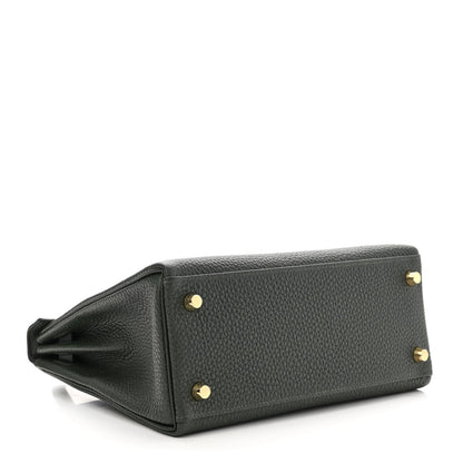 Hermes Togo Kelly Retourne 25 Vert Cypress 4 of 11