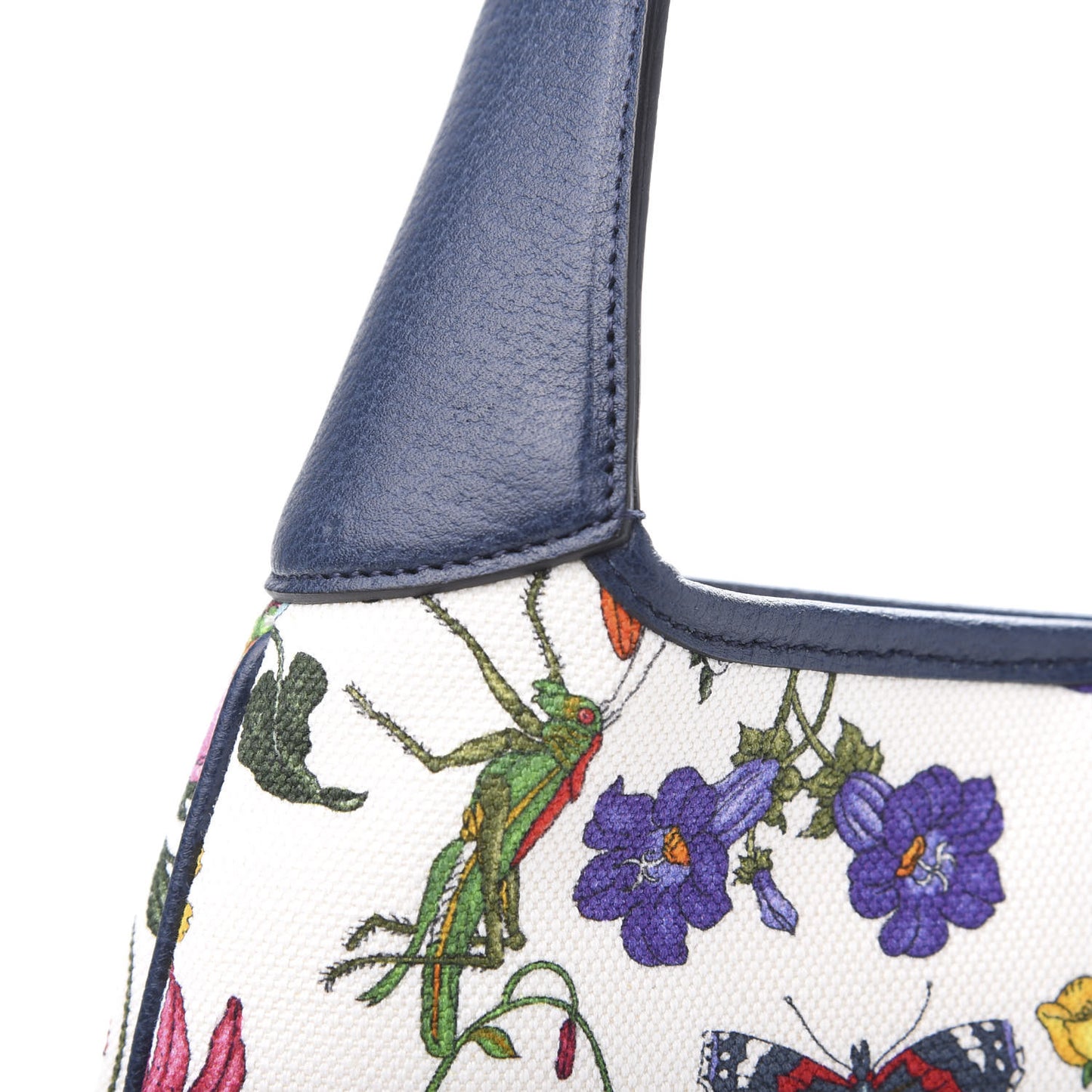 Canvas Flora Medium Jackie Hobo Blue Agata