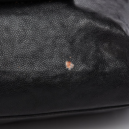 Chanel Glazed Caviar Pocket In The City Shoulder Bag Black 11 of 14