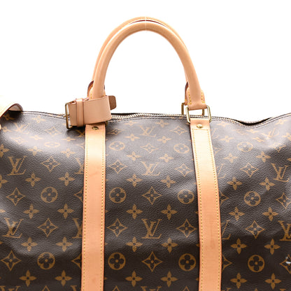 Louis Vuitton Monogram Keepall Bandouliere 55 8 of 15