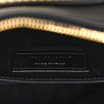 Saint Laurent Raffia Canvas Monogram Lou Camera Bag Beige Black 7 of 11