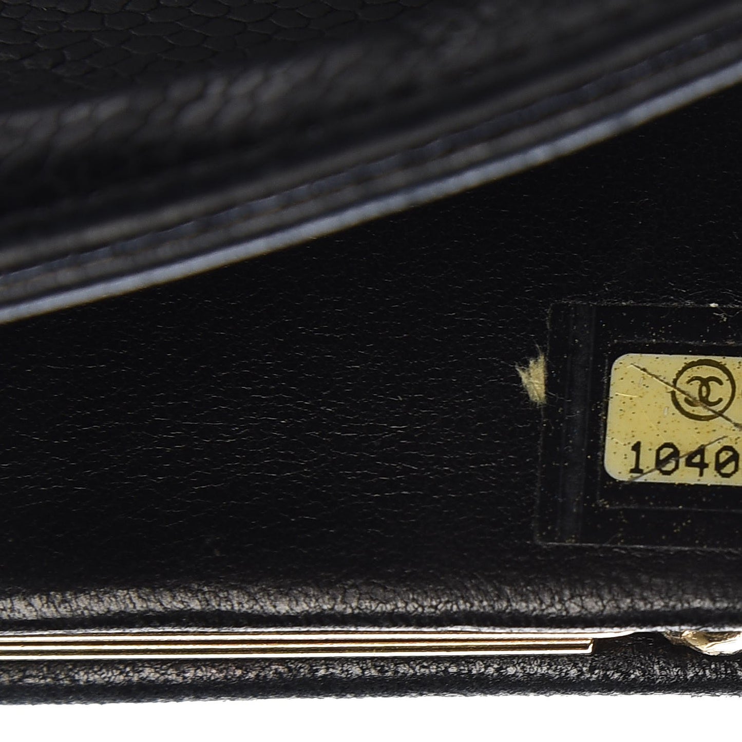 Caviar Timeless CC French Wallet Black